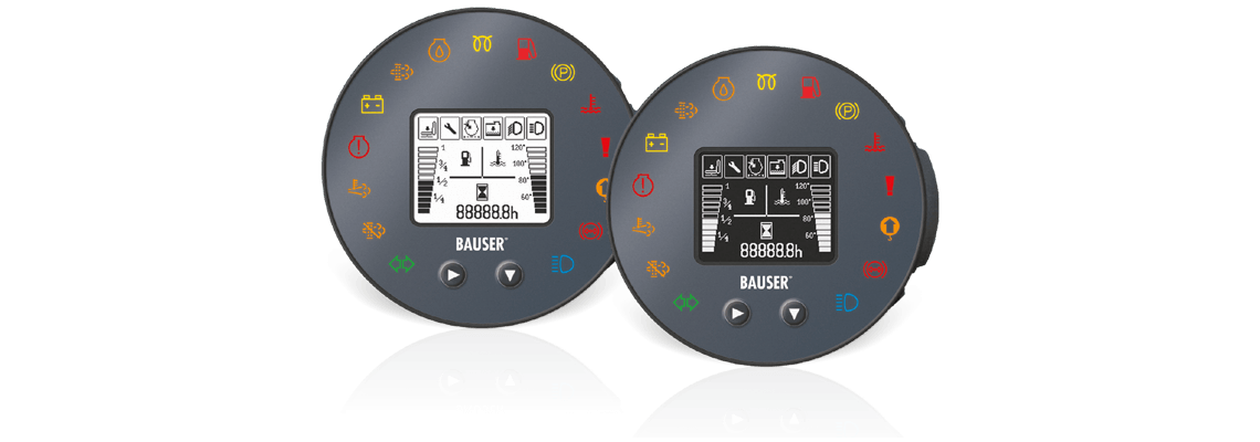 BAUSER instrument cluster Type 819 – visualise, communicate and control via graphic displays